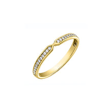 Load image into Gallery viewer, 030566 10K Yellow Gold .12CT TW 24 Diamond Ring
