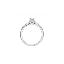 Load image into Gallery viewer, AM348W40 10K White Gold .41CT TW Canadian Diamond Ring
