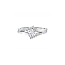 Load image into Gallery viewer, AM601 14KT White Gold .72CT TW Canadian Diamond Ring

