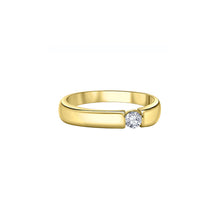 Load image into Gallery viewer, AM608 10KT Yellow Gold .15CT TW Canadian Diamond Ring
