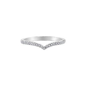 030291 OUT OF STOCK PLEASE ALLOW 3-4 WEEKS FOR DELIVERY 10KT White Gold & 0.10CT TW Diamond Ring