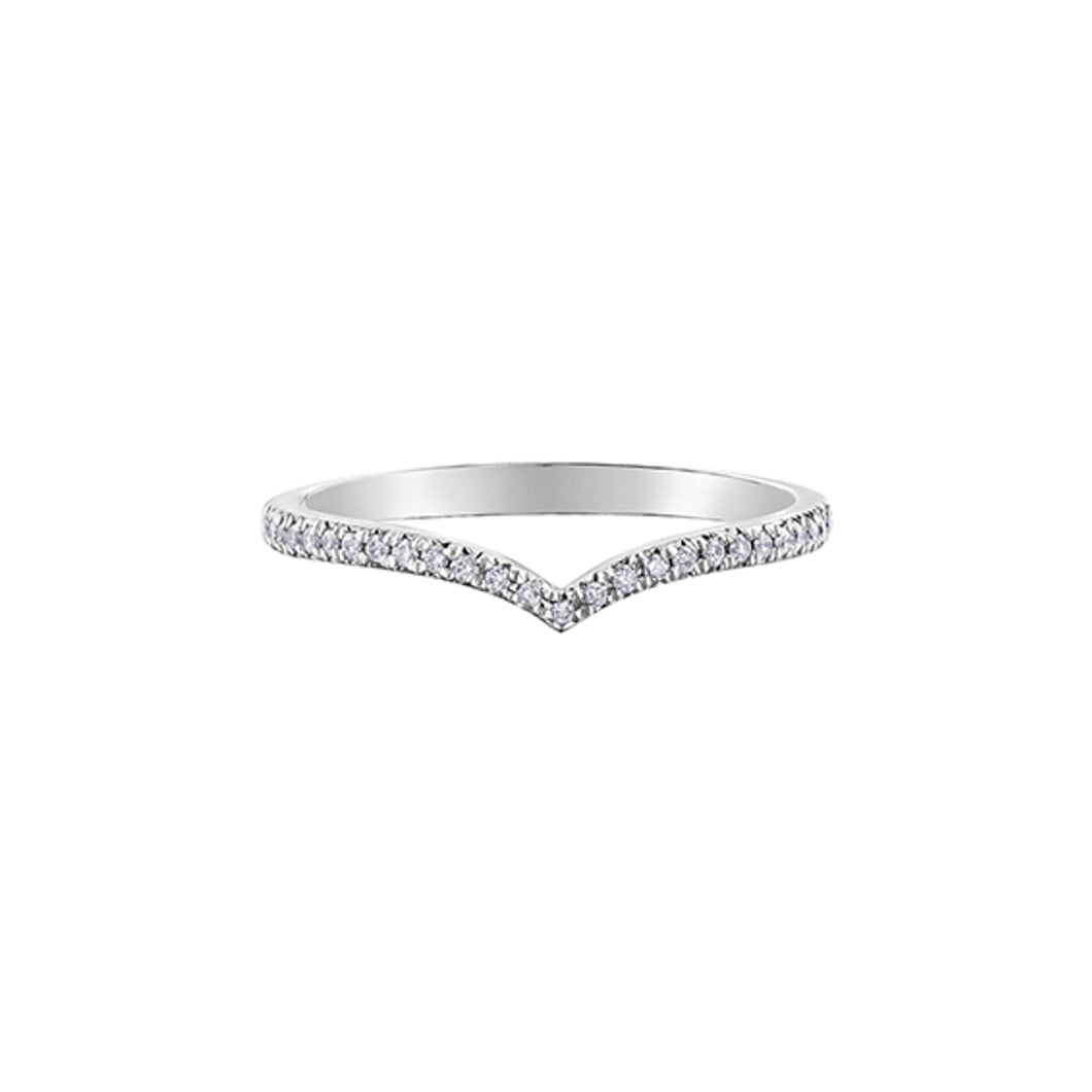 030291 OUT OF STOCK PLEASE ALLOW 3-4 WEEKS FOR DELIVERY 10KT White Gold & 0.10CT TW Diamond Ring