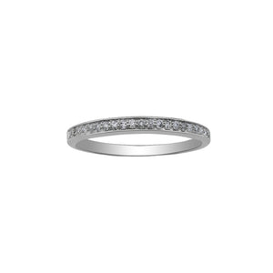 100022 10KT White Gold .11CT TW Diamond Ring