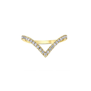 030351 10KT Yellow Gold .21CT TW Diamond Ring