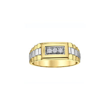 Load image into Gallery viewer, 040093 10KT Yellow Gold .12CT TW Diamond Ring
