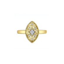 Load image into Gallery viewer, 030528 10KT Yellow Gold .05CT TW Diamond Ring
