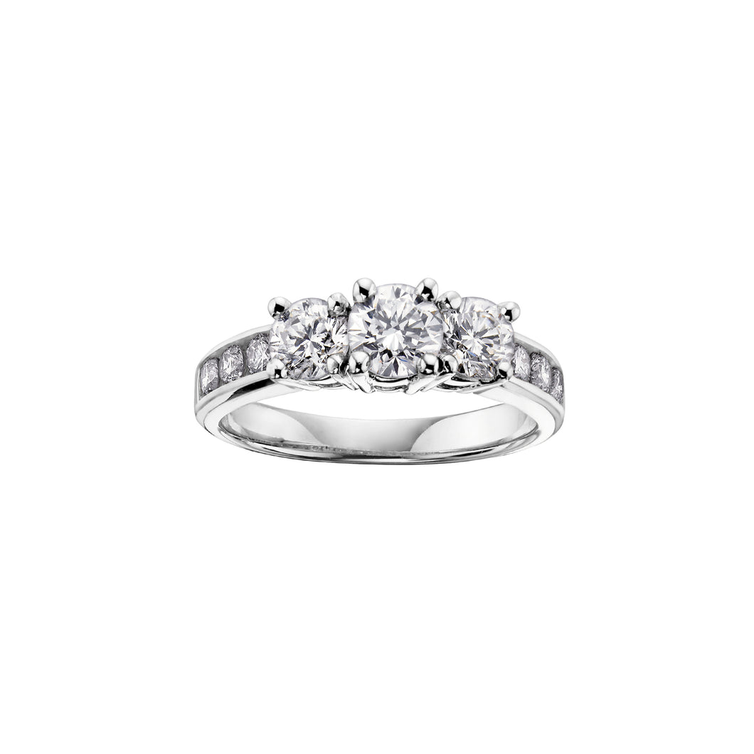 080091 OUT OF STOCK PLEASE ALLOW 3-4 WEEKS FOR DELIVERY 14KT White Gold 1.00CT TW Diamond Ring