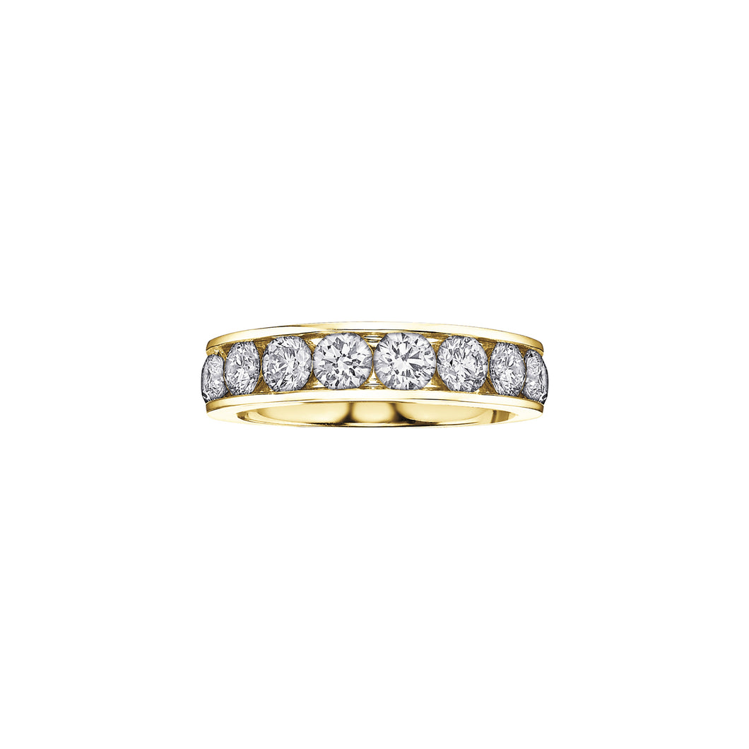 020059 14K Yellow Gold 0.50CT TW Diamond Ring