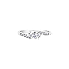 Load image into Gallery viewer, 030141 10K White Gold .20CT TW Diamond Ring
