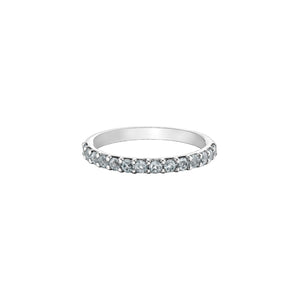 060106 OUT OF STOCK PLEASE ALLOW 3-4 WEEKS FOR DELIVERY 10KT White Gold White Topaz Ring