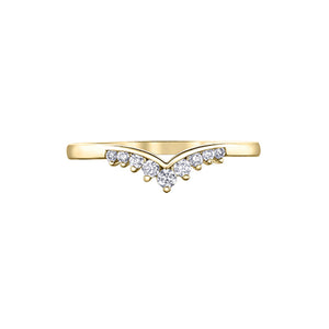 120333 10KT Yellow Gold .15CT TW Diamond Ring