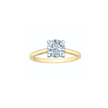 Load image into Gallery viewer, LD103Y100 OUT OF STOCK PLEASE ALLOW 3-4 WEEKS FOR DELIVERY 14KT Yellow Gold 1.00CT TW LAB CREATED DIAMOND Ring
