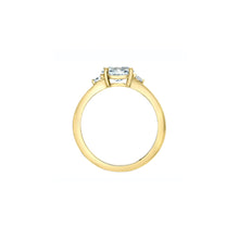 Load image into Gallery viewer, LD149Y110 14K Yellow Gold 1.13CT TW East West Oval LAB GROWN Diamond Ring
