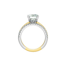 Load image into Gallery viewer, LD166YW265 14KT Yellow &amp; White Gold 2.73CT TW LAB CREATED DIAMOND Ring

