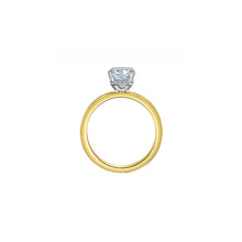 Load image into Gallery viewer, LD191W/158 14kt Yellow Gold 1.66CT TW Lab Grown Elongated Cushion Cut Diamond Ring
