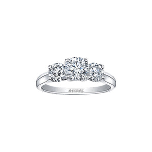 ML110W75 OUT OF STOCK, PLEASE ALLOW 3-4 WEEKS FOR DELIVERY 18KPD White Gold 0.75CT TW Diamond Ring