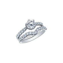 Load image into Gallery viewer, ML455W50 18K White Gold &amp; Palladium 0.50CT TW Canadian Diamond Ring
