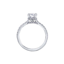 Load image into Gallery viewer, ML648W100 OUT OF STOCK PLEASE ALLOW 3-4 WEEKS FOR DELIVERY 18KT White Gold &amp; Palladium 1.00CT TW CANADIAN Diamond Ring
