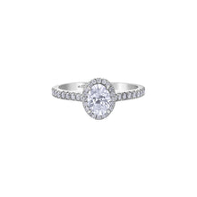 Load image into Gallery viewer, ML726W50 14kt White Gold .56CT TW Canadian Diamond Ring
