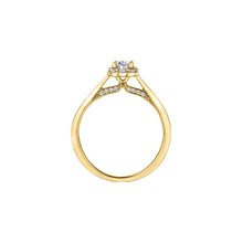 Load image into Gallery viewer, ML928Y50 14K Yellow Gold 0.50CT TW Oval Diamond Ring
