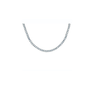 141882 10KT White Gold 6.00CT TW 182 LAB GROWN Diamond Necklace