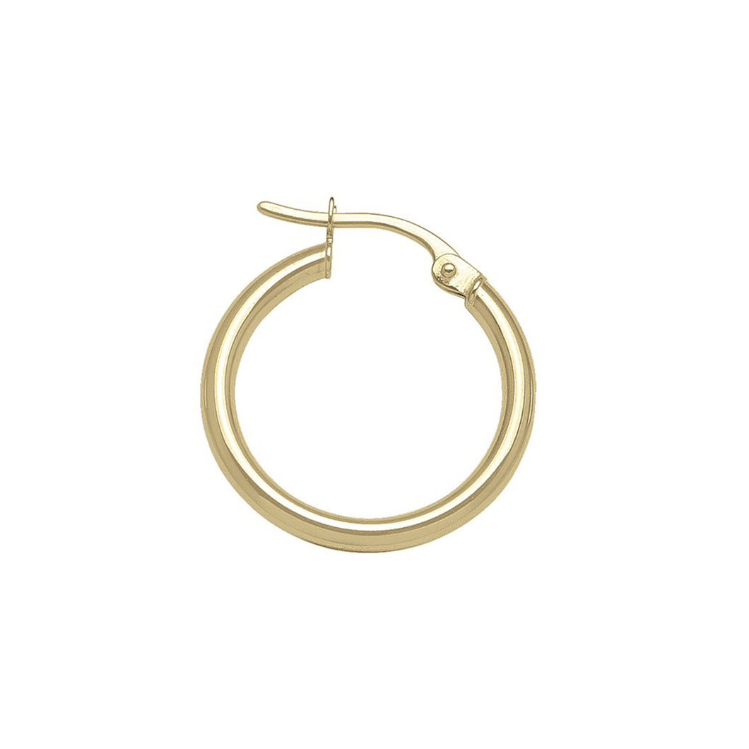 231576 10K Yellow Gold Hoop Earrings