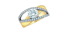 Load image into Gallery viewer, 31519YW200 14KT Yellow Gold 2.56CT TW LAB CREATED Diamond Ring

