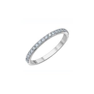 31583WDWG 14K White Gold .32CT TW LAB CREATED Diamond Ring