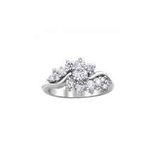 Load image into Gallery viewer, 080204 10KT White Gold 1.00CT TW 15 Diamond Ring
