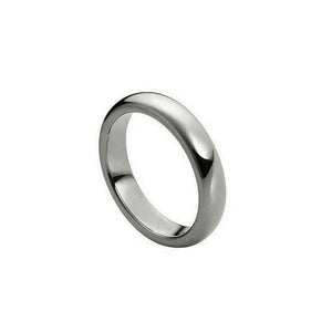 130565 JOSEF ELIAS 4MM Polished Tungsten Band Size 9