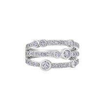 Load image into Gallery viewer, 020191 10KT White Gold 1.00CT TW Diamond Ring
