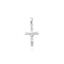 Load image into Gallery viewer, 304763 Sterling Silver Crucifix Charm
