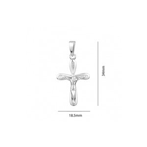 304763 Sterling Silver Crucifix Charm