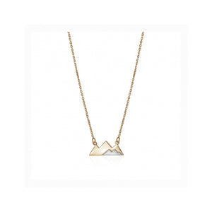 240459 10K Yellow Gold Rocky Mountain Pendant