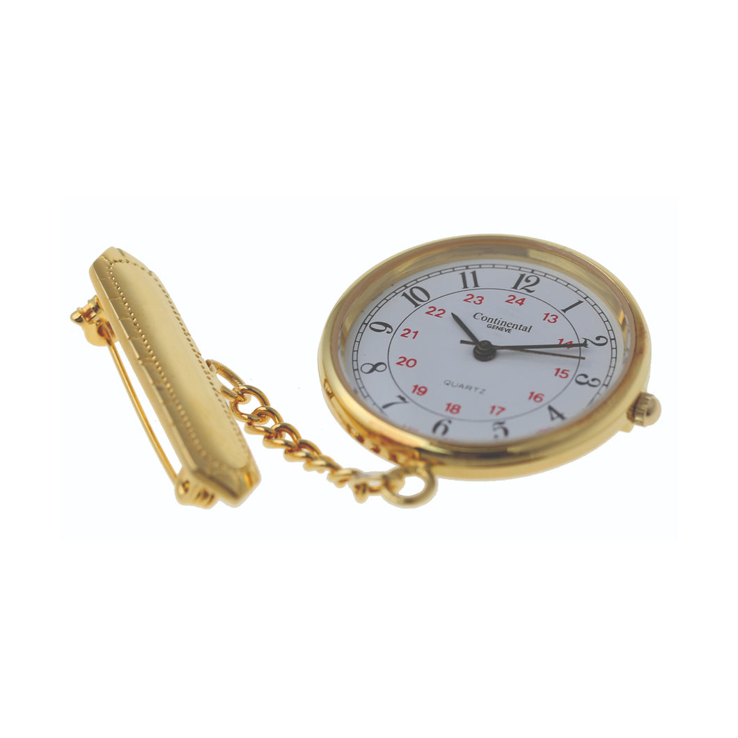 390054 Continental Geneve Yellow Gold Plated Nurse's Watch