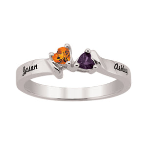 40032 Family/Couples Ring PLEASE CALL FOR PRICING. PRICE LISTED IS FOR STERLING SILVER & SYNTHETIC STONES 204-726-9100