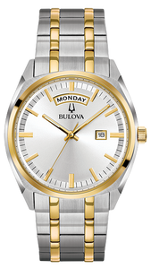 410041 BULOVA From the Classic Collection. Two-tone Gold Stainless Steel