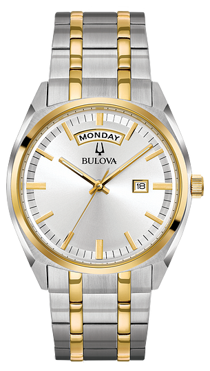 410041 BULOVA From the Classic Collection. Two-tone Gold Stainless Steel