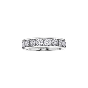 AM124W30 OUT OF STOCK PLEASE ALLOW 3-4 WEEKS FOR DELIVERY 14KT White Gold .30CT TW SI Canadian Diamond Ring