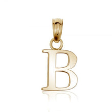 Load image into Gallery viewer, 240308 10K White Gold Block Initial A Charm
