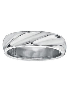 130220 10KT White Gold Men's Ring