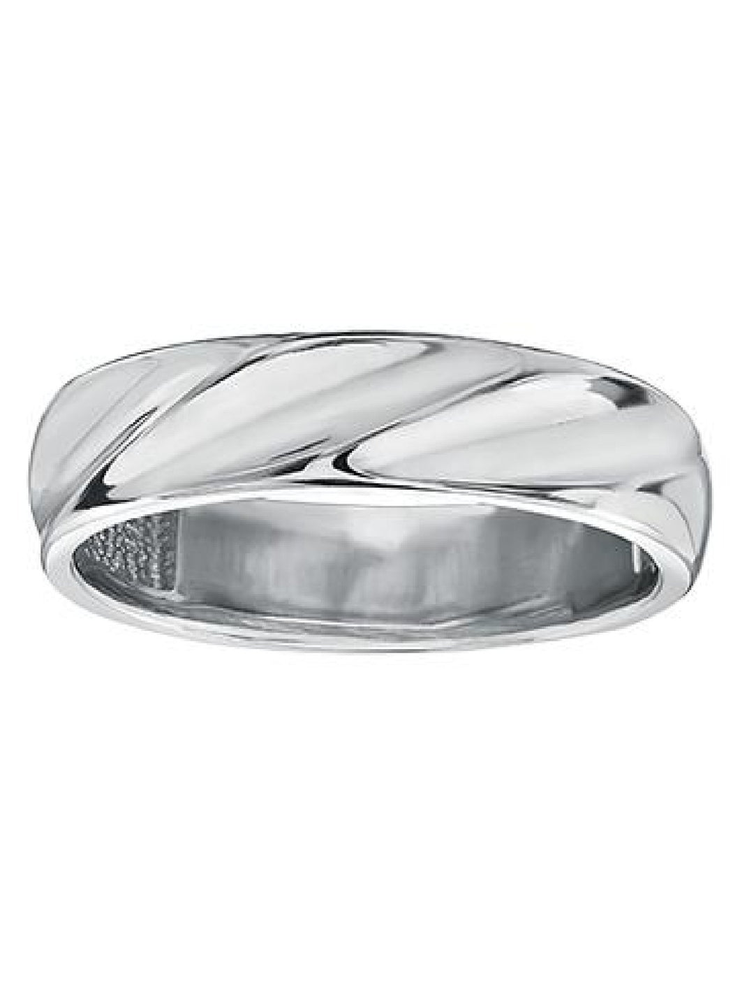130220 10KT White Gold Men's Ring