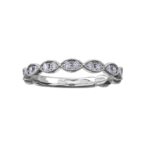 030199 10KT White Gold .20CT TW Diamond Ring *50% OFF FINAL SALE*