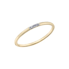 Load image into Gallery viewer, 030134 10KT Yellow Gold .02CT TW Diamond Ring

