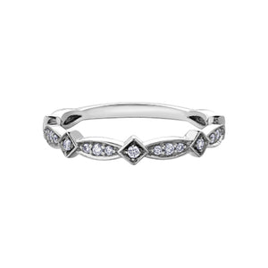 030046 10KT White Gold .17CT TW Diamond Ring *50% OFF FINAL SALE*