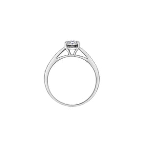030163 10KT White Gold .21CT TW Diamond Ring