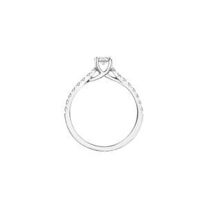 030353 10K White Gold .40CT TW Diamond Ring