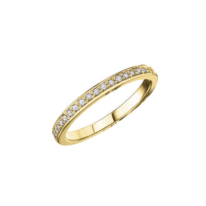 030276 10K Yellow Gold 0.10CT TW Diamond Ring