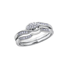 Load image into Gallery viewer, 030141 10K White Gold .20CT TW Diamond Ring
