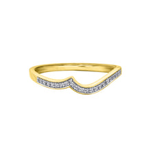 Load image into Gallery viewer, 030098 10K Yellow Gold .17CT TW Diamond Ring
